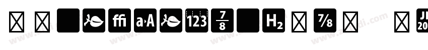 XuandongKaishu (OTF)字体转换